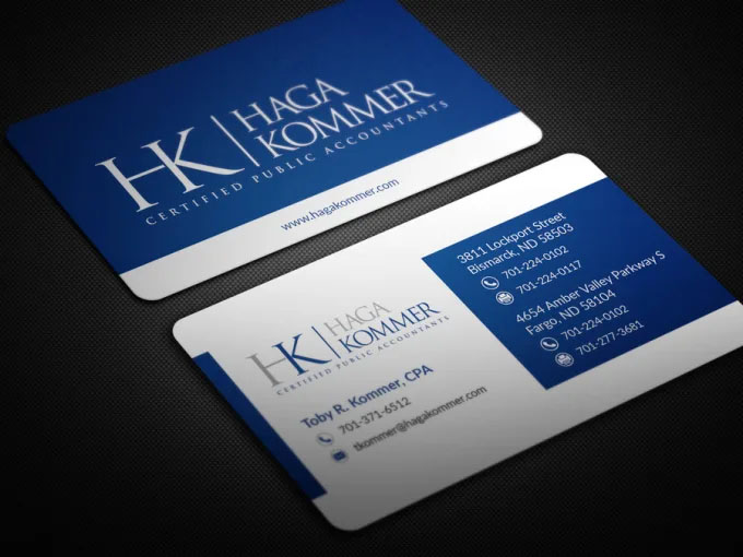 I will custom business card design 