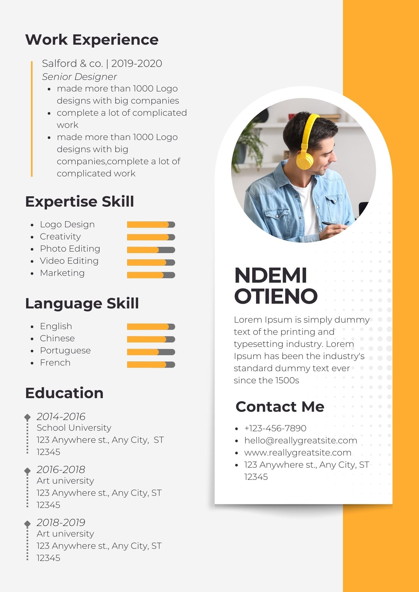 I will develop and improve your resume, cv, and cover letter