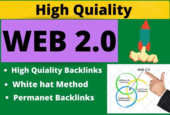 I will create 85 web 2.0 backlinks on high authority sites 