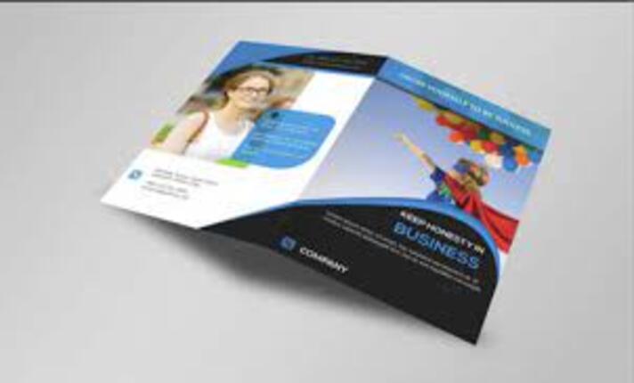 I will design professional and attractive brochure for your business