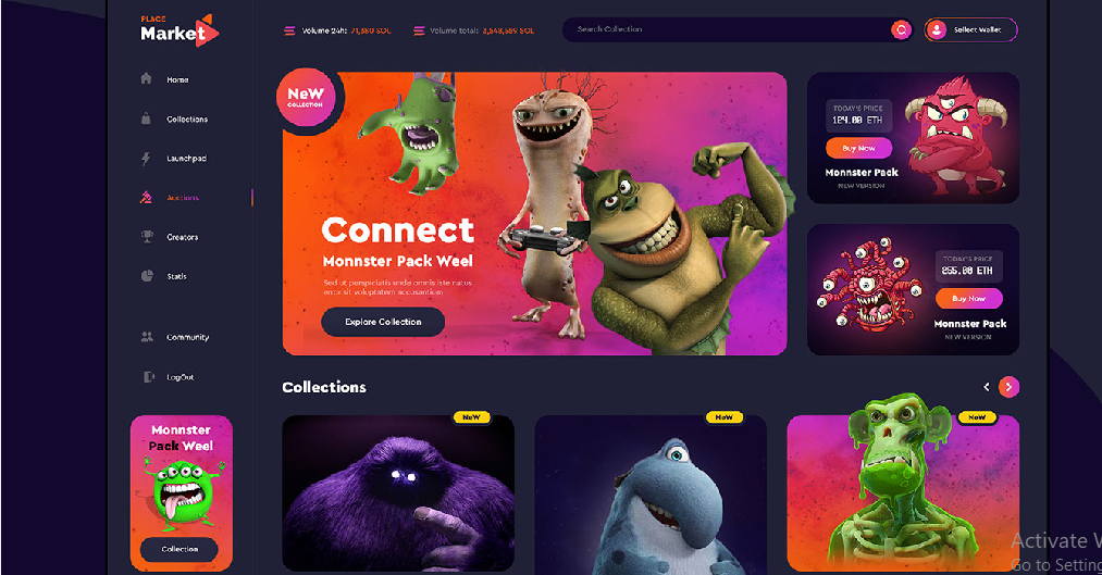 i will build nft minting website.