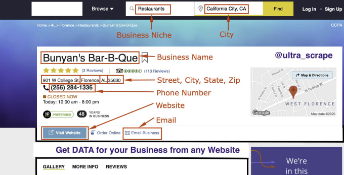 Web Scraping And Data Mining for your task