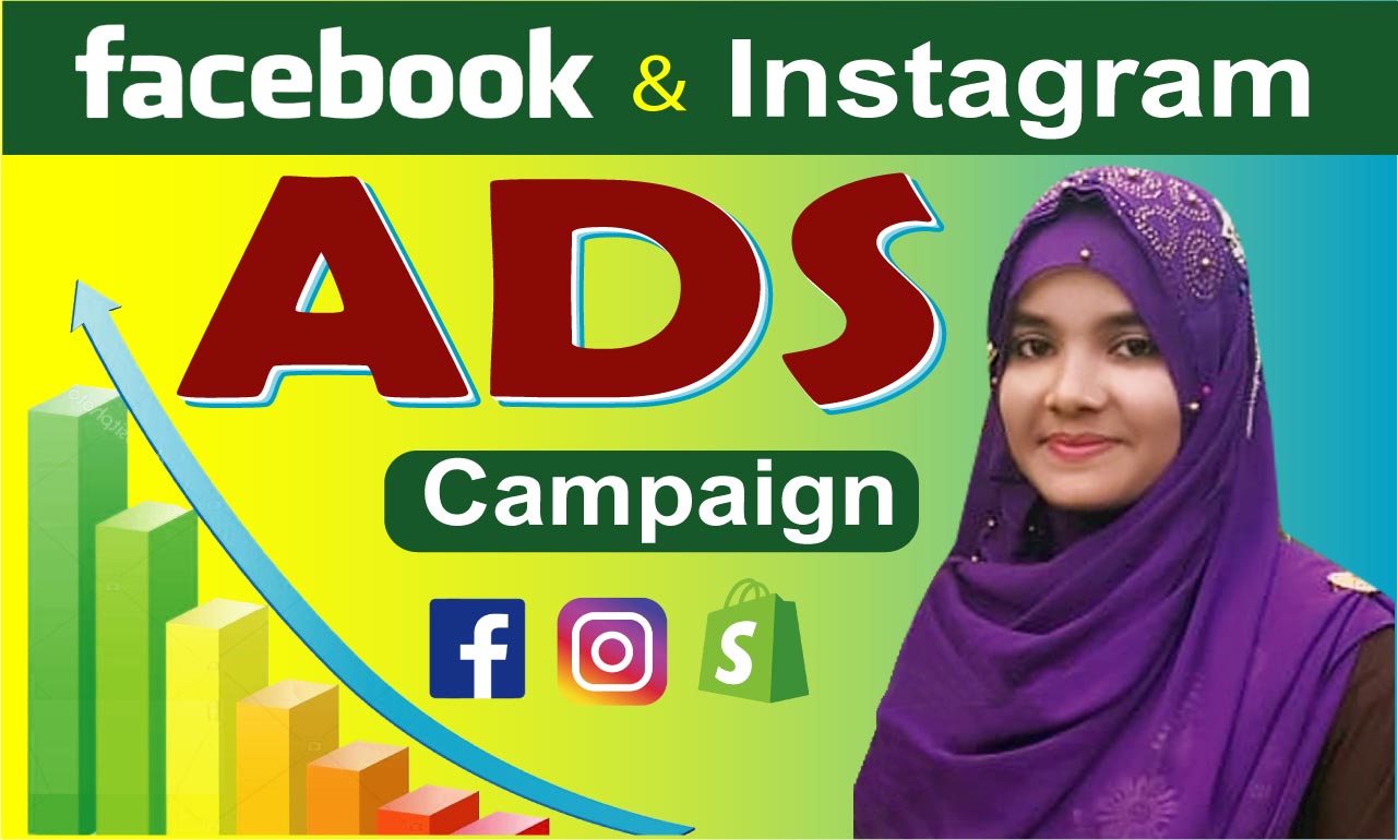Setup and run facebook ads, instagram ads campaign f...