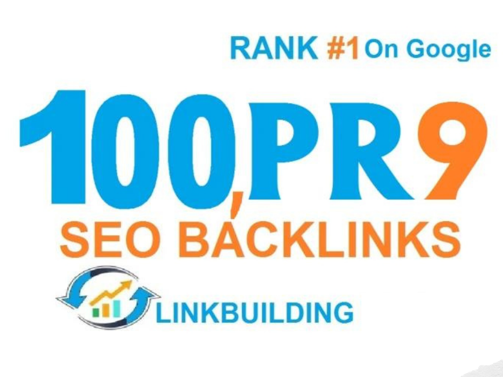 I will do high pr SEO backlinks for rank 1 on google