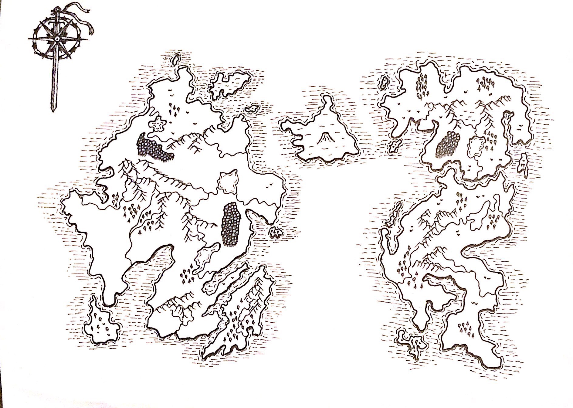 Fantasy Map Creation of any size