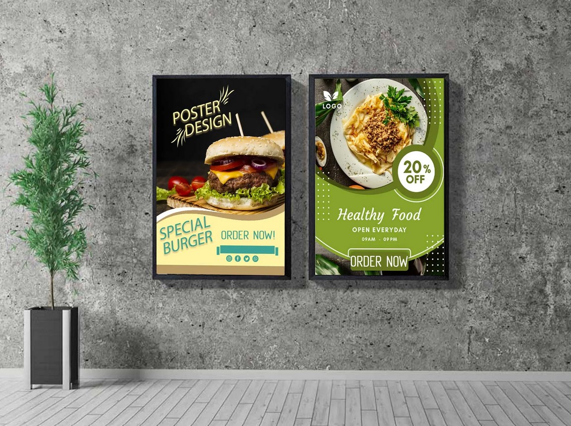 I will design advertising poster and billboard 