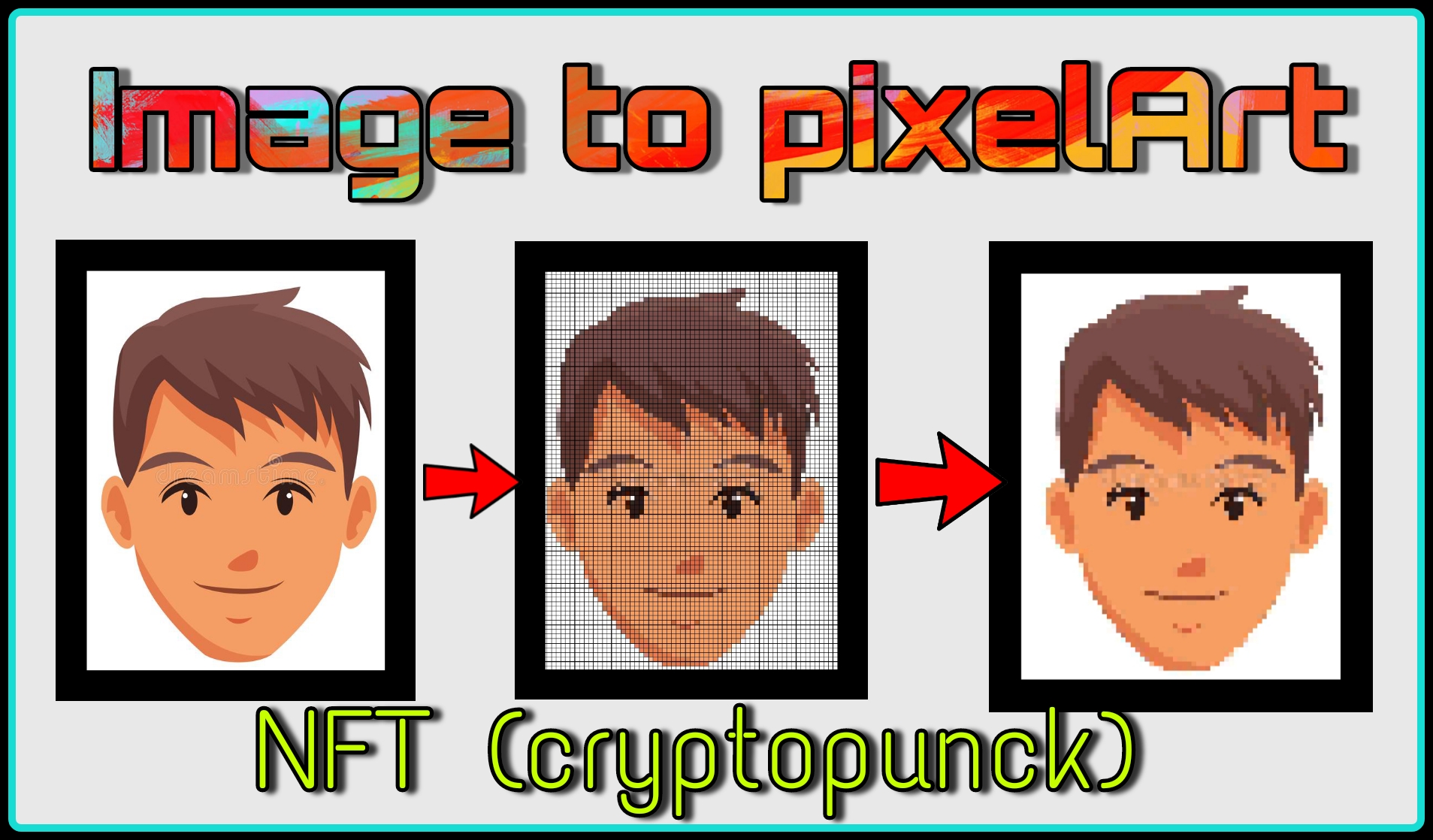 I will transform your Image to pixelArt