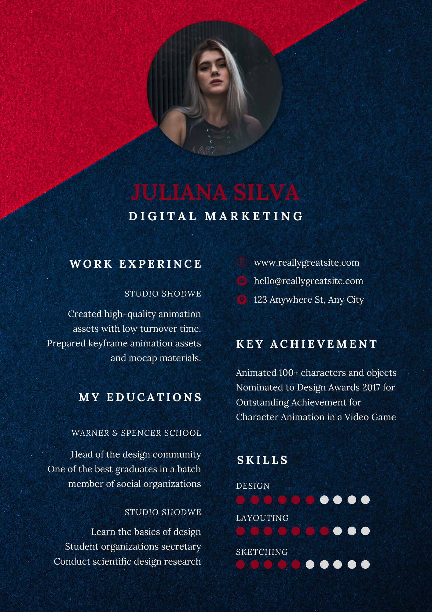 I will prepare a biodata, curriculum vitae and a resume for you