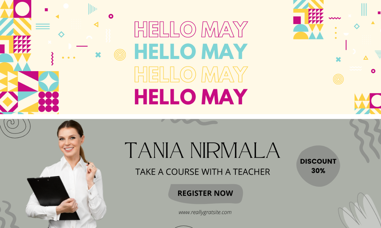 Design a professional twitter banner, ad, or post in 24 hour