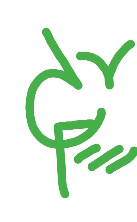 Original Hand Drawn Glyphs Digital Art High Resolution 