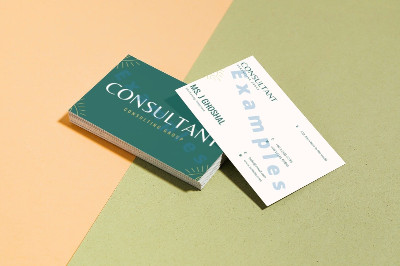 We can make attractive business card designs