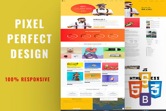 I will convert any file to html responsive bootstrap