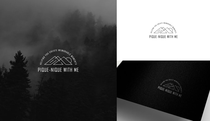 I will do modern logo, line art text or badge logo design