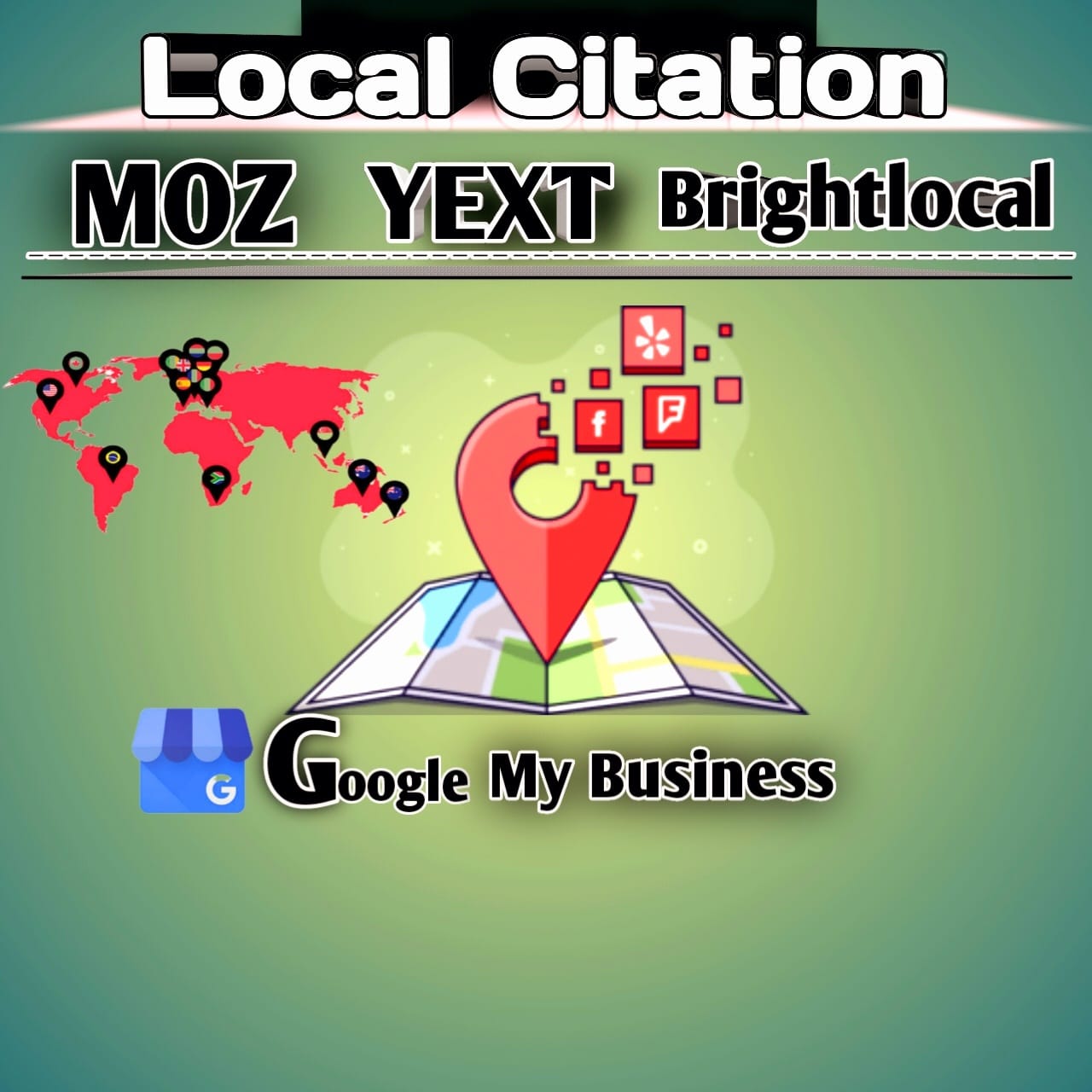 I will create 300 UK local citation listings for local SEO