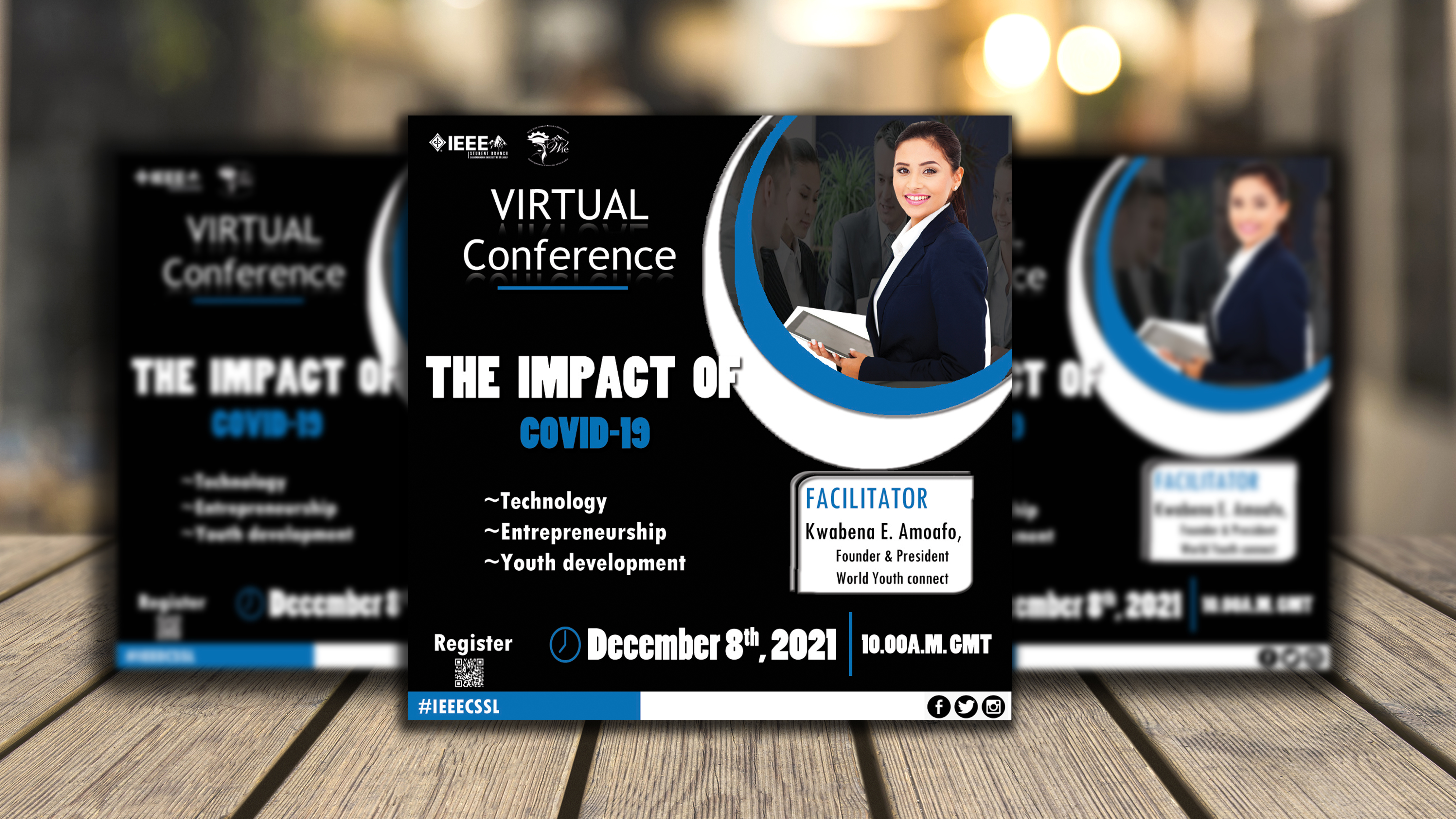 I will create flyer, brochure, logo and any digital graphics