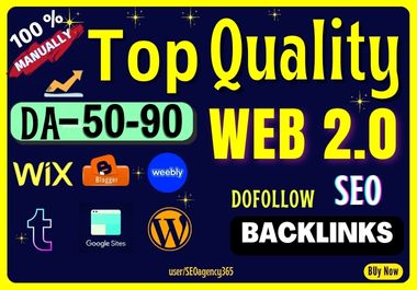 SEO Related 60 Top Quality web2.0 live backlinks