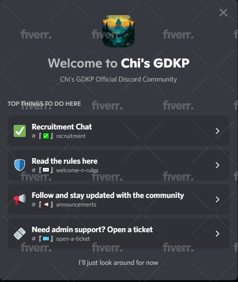I will setup a discord server for your NFT. DAO and community 