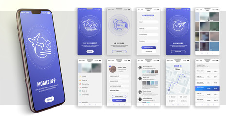 I will get your mobile app UI UX design done professionally
