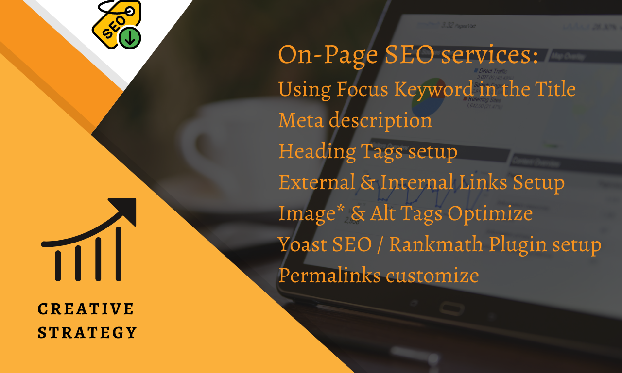 I will do on page SEO for your WordPress, Wix, Squarespace, and Shopify.