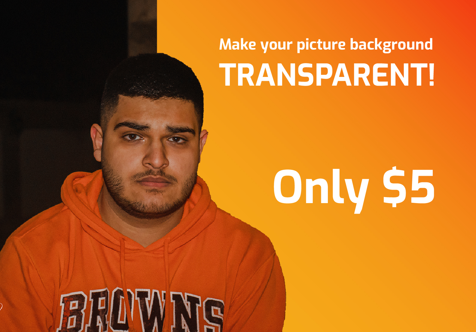 Make your picture's background Transparent in 1 hour! Remove Background