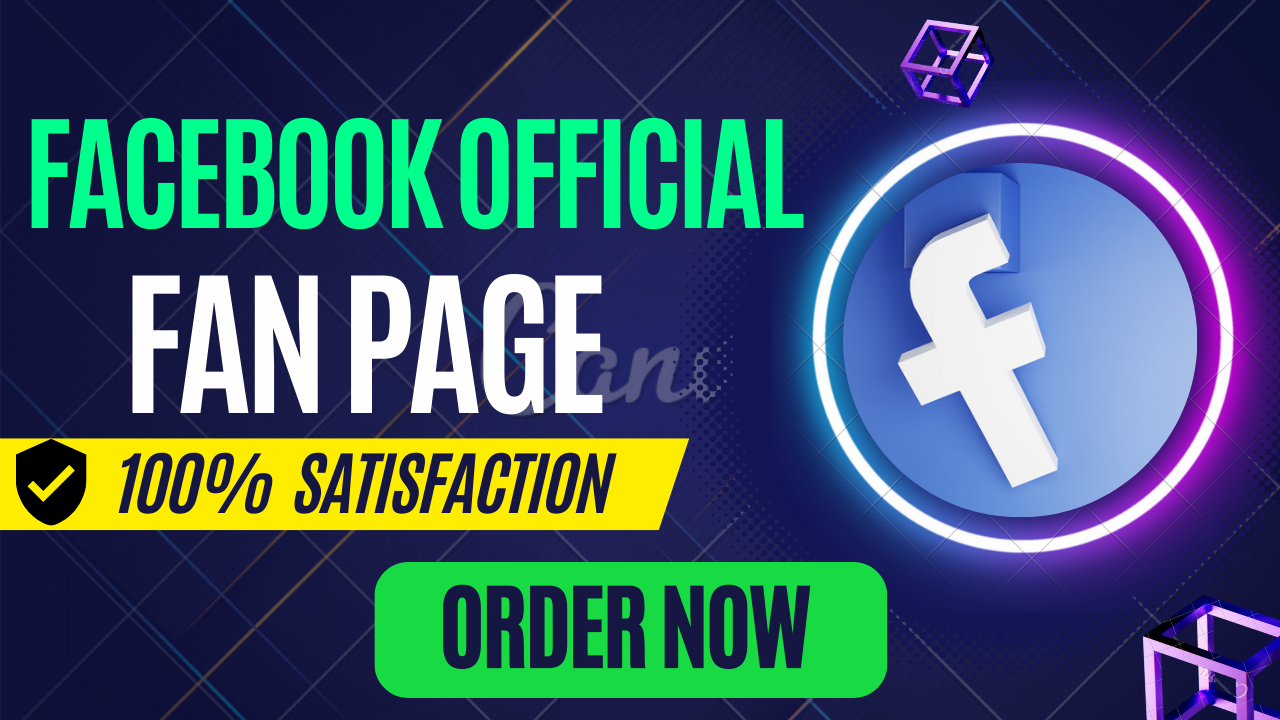 I will create, fix and set up an Impressive Facebook Official Page