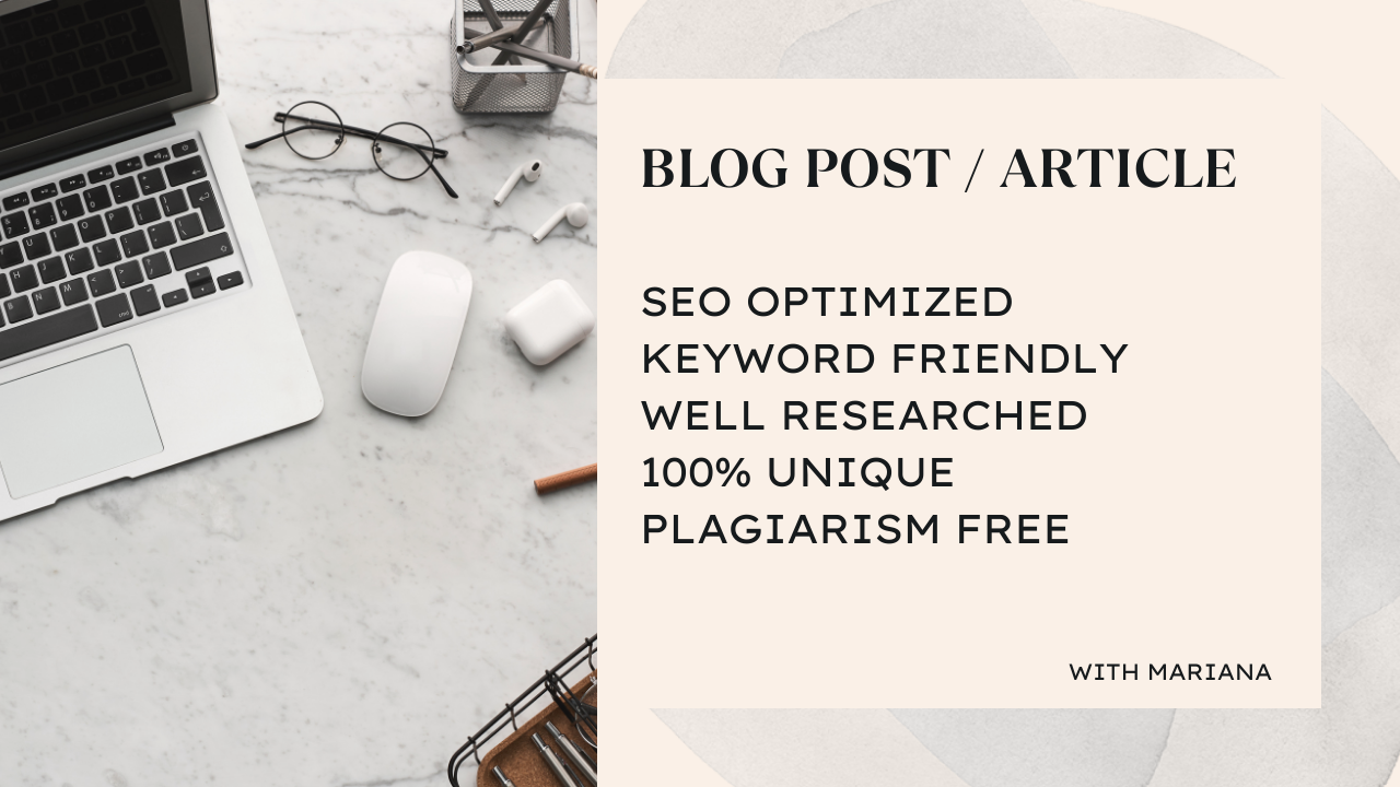 I will write 1000 words SEO within 24h