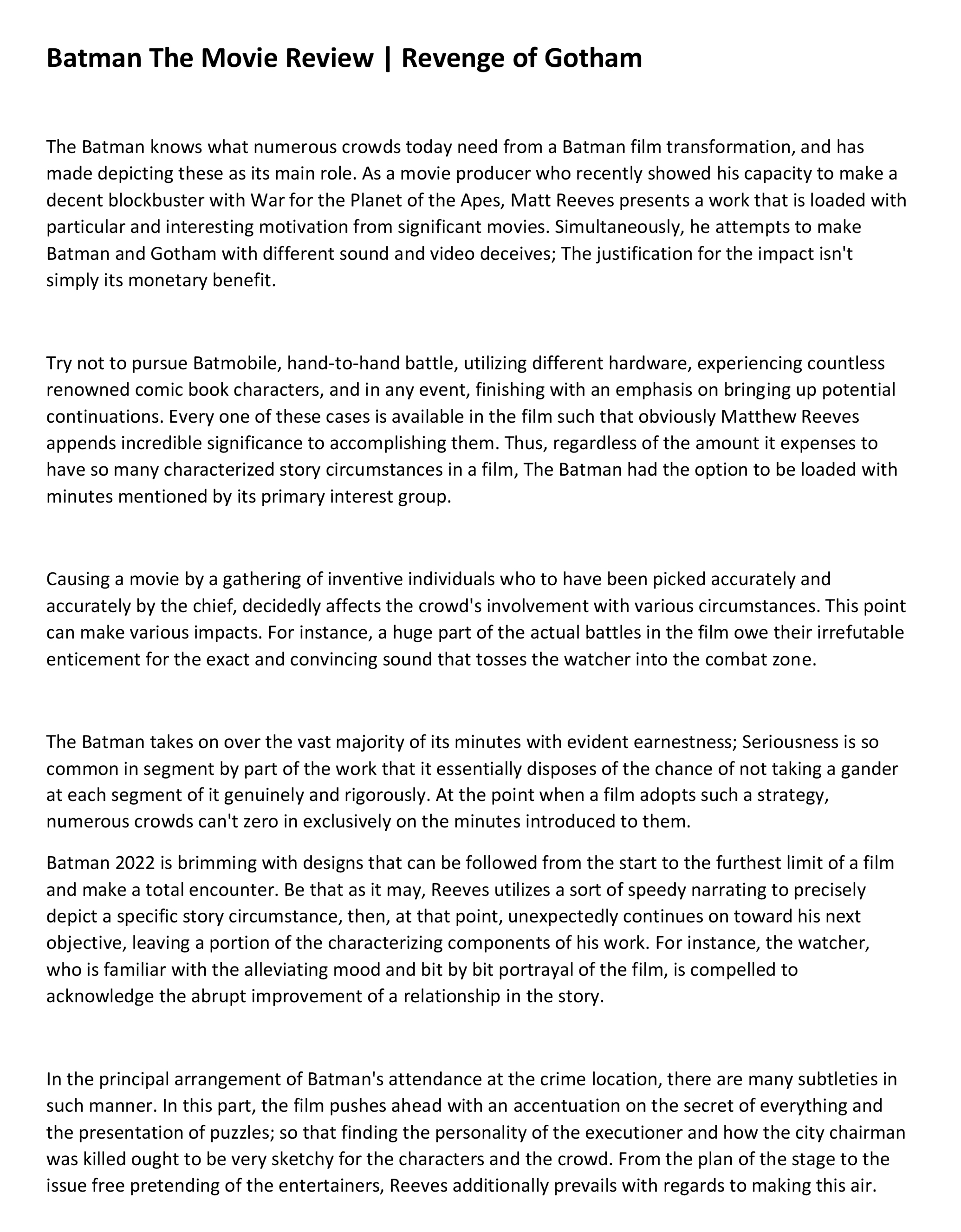 I will write movie and series for website or blog content