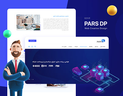 Professional design of the application interface and your website