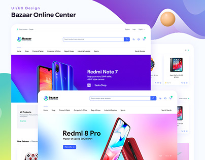 Professional design of the application interface and your website