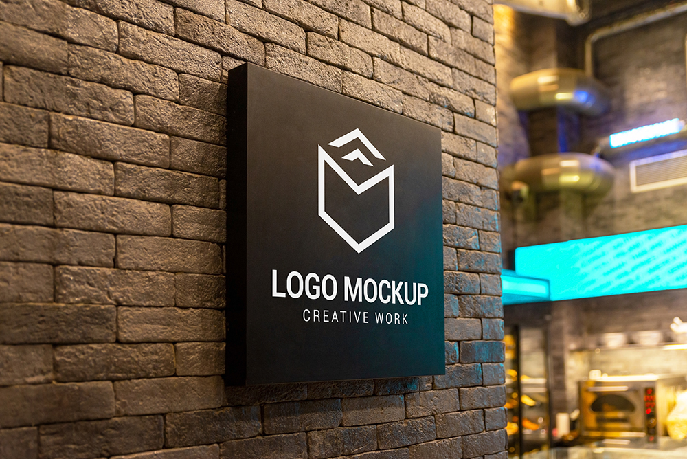 I will Design mockup for your business logo