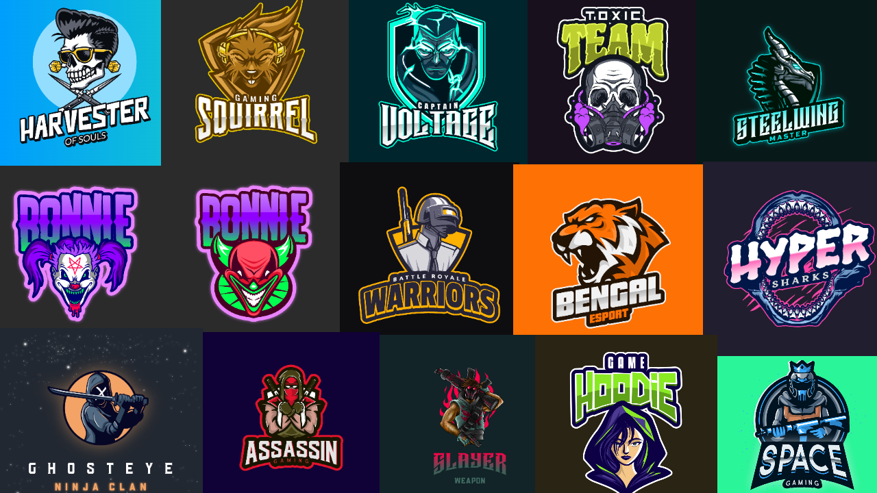 i will design gaming logo for youtube 