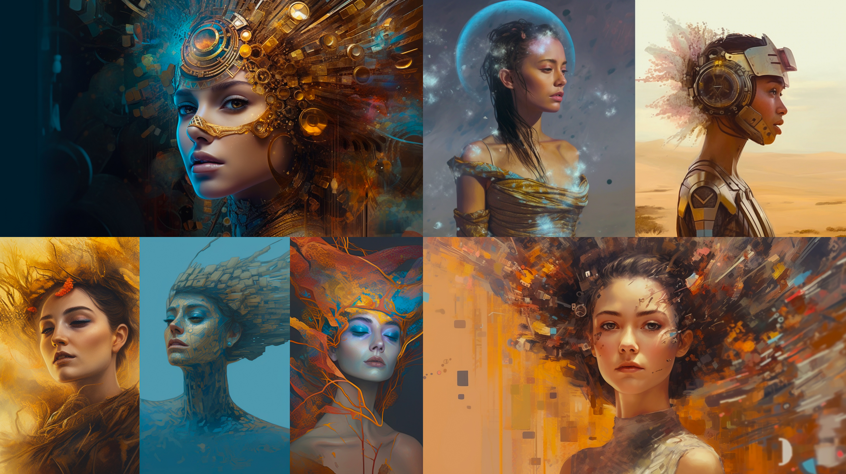 create amazing custom digital ai arts using midjourney ai