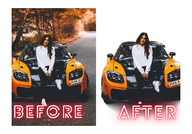 I will cut out images background removal professionally