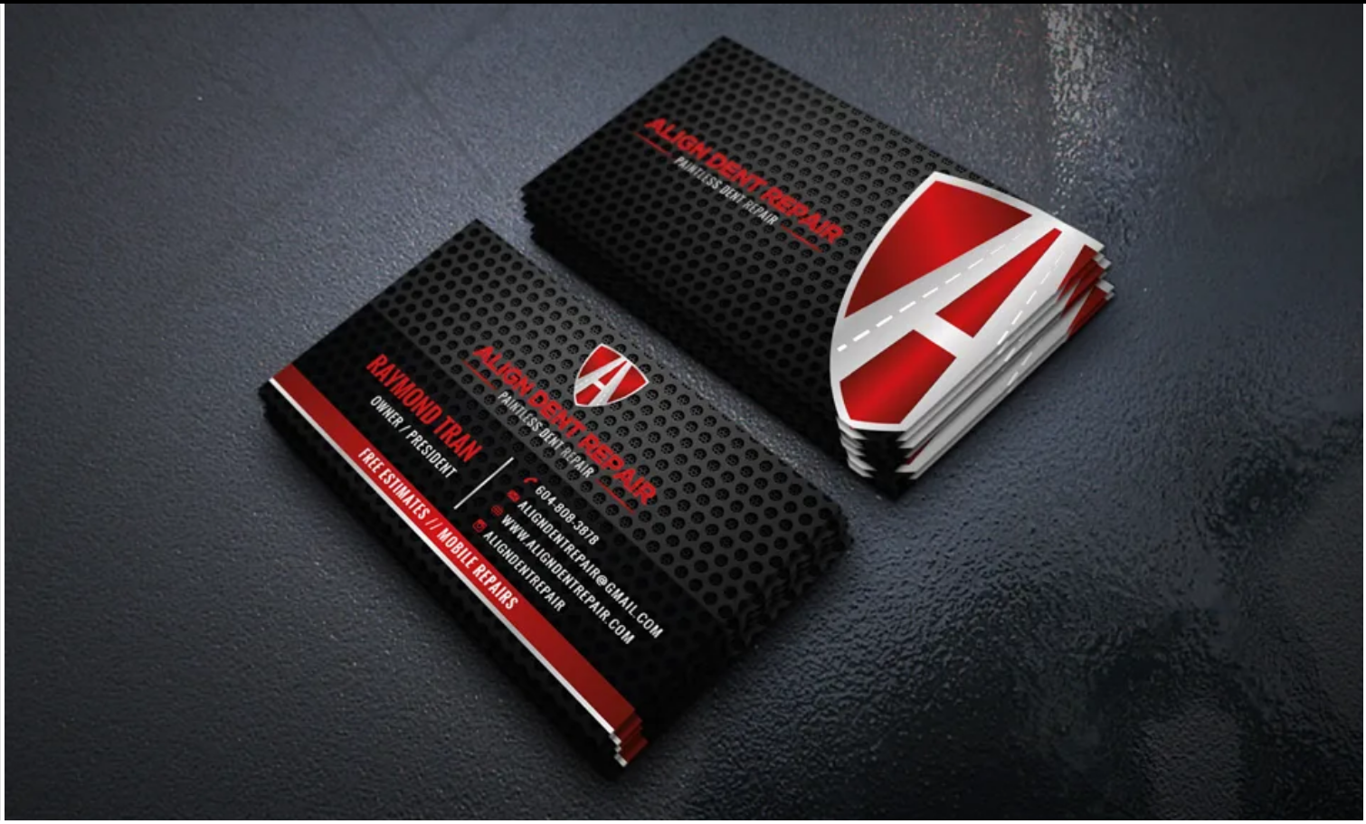 I will do luxury , modern business card design