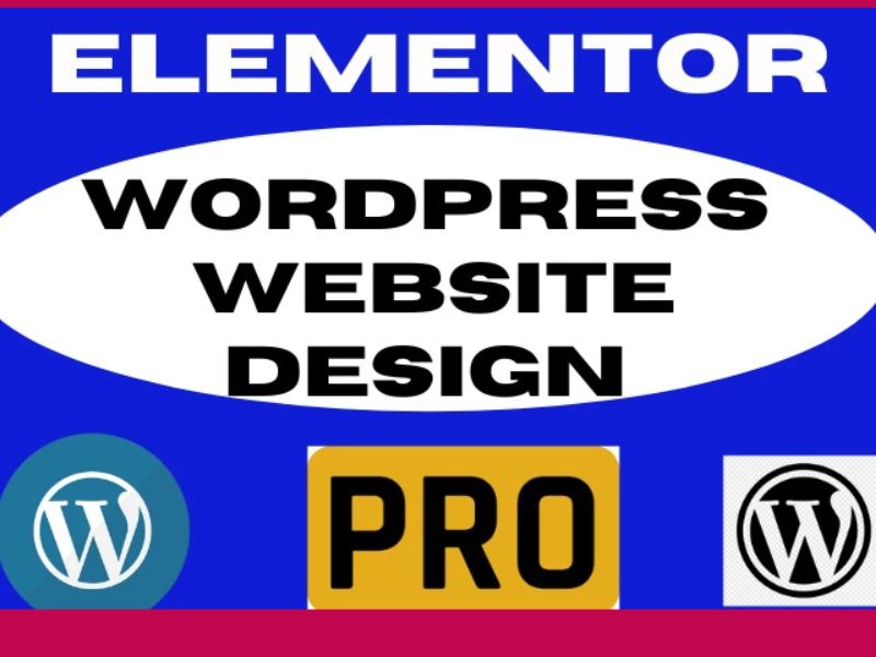 I will create a unique WordPress Website with Elementor pro