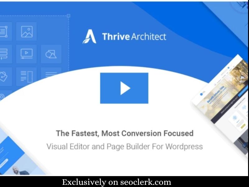 I will build a website using thrive, architect, thrive, theme builder.