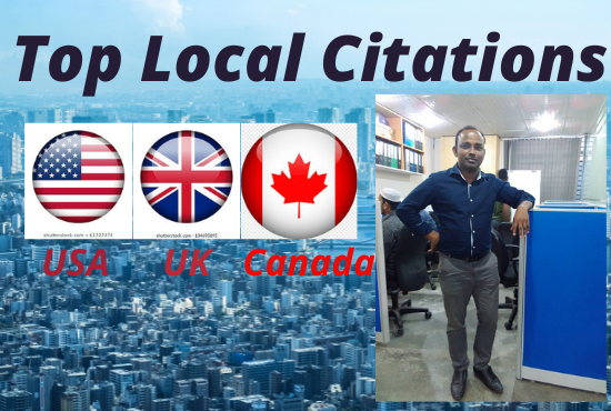 I will provide 40 local citations and business directories