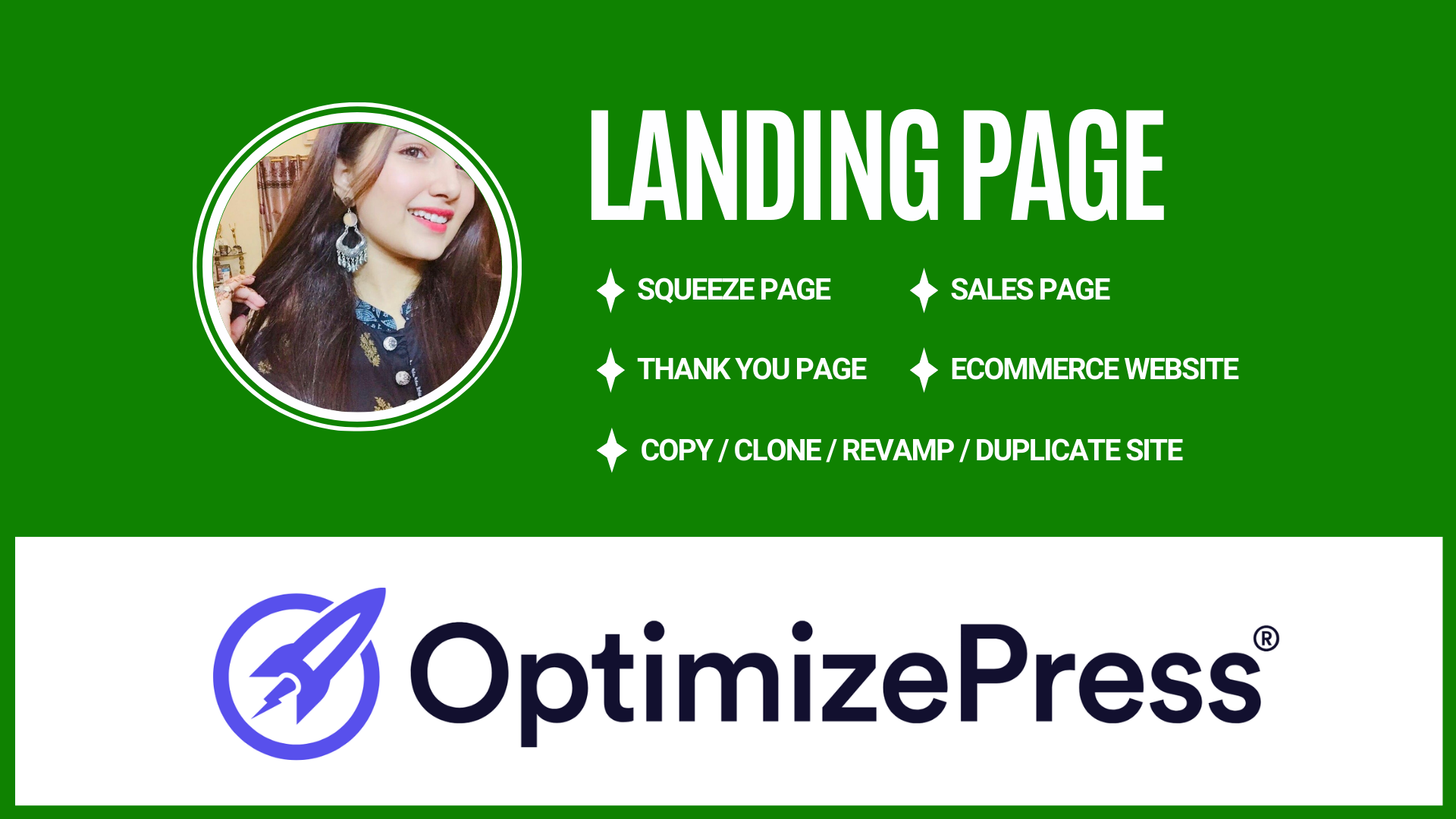 I will work on optimizepress 3 as an optimizepress 3 expert