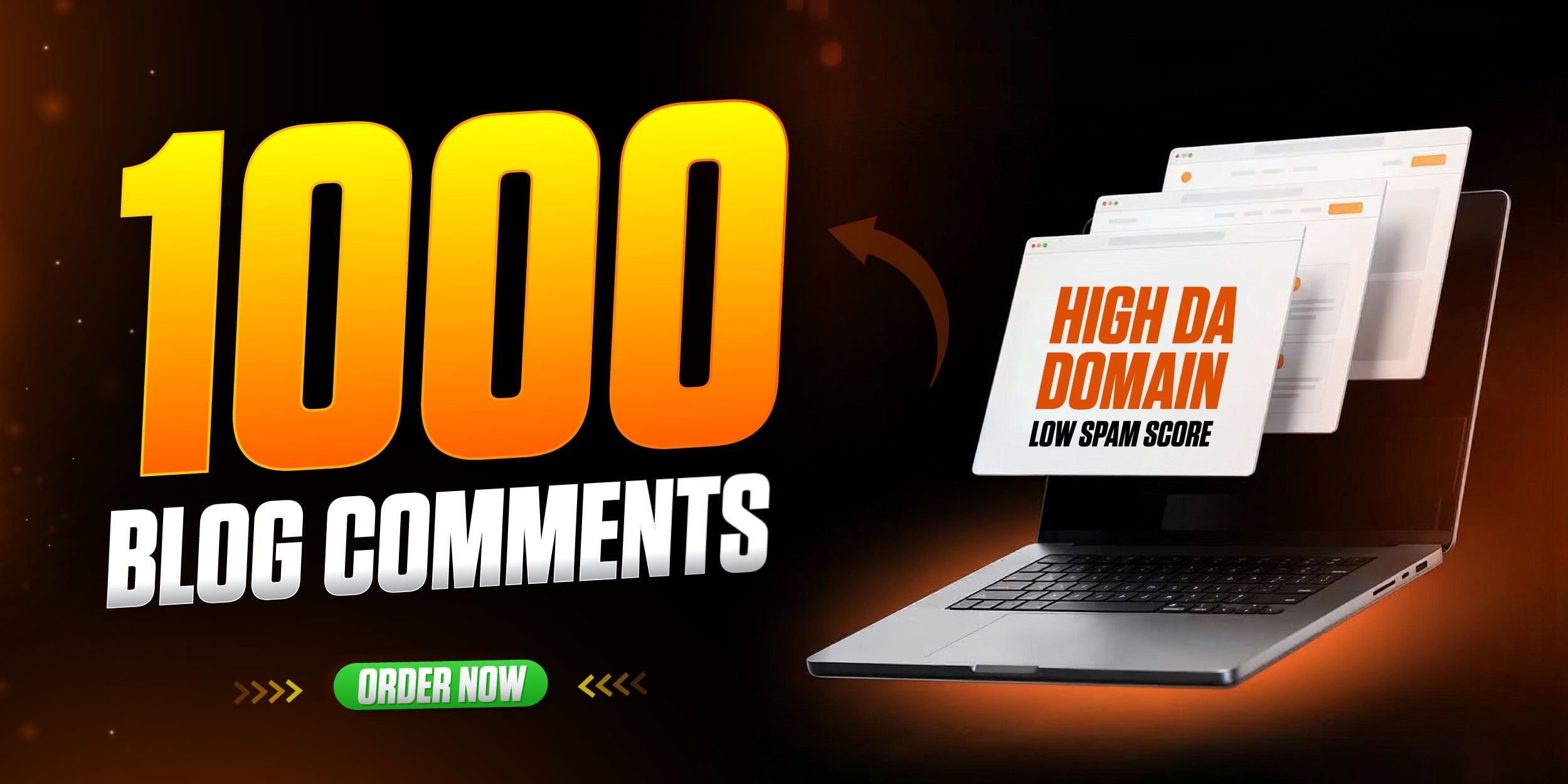 1000 High DA PA Manuall Blog Comments