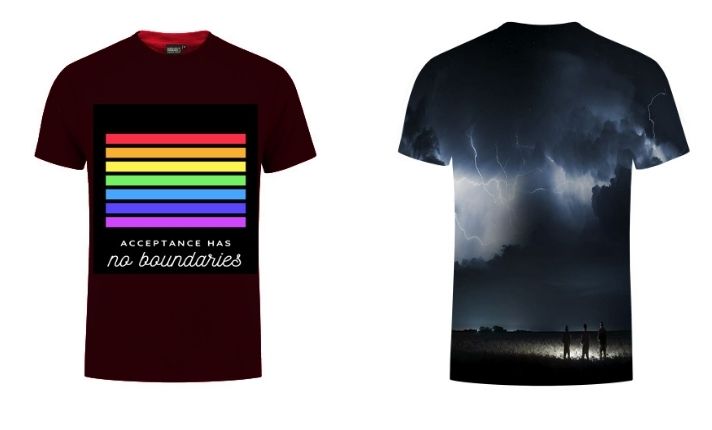 I will do modern, vintage, retro t shirt designs