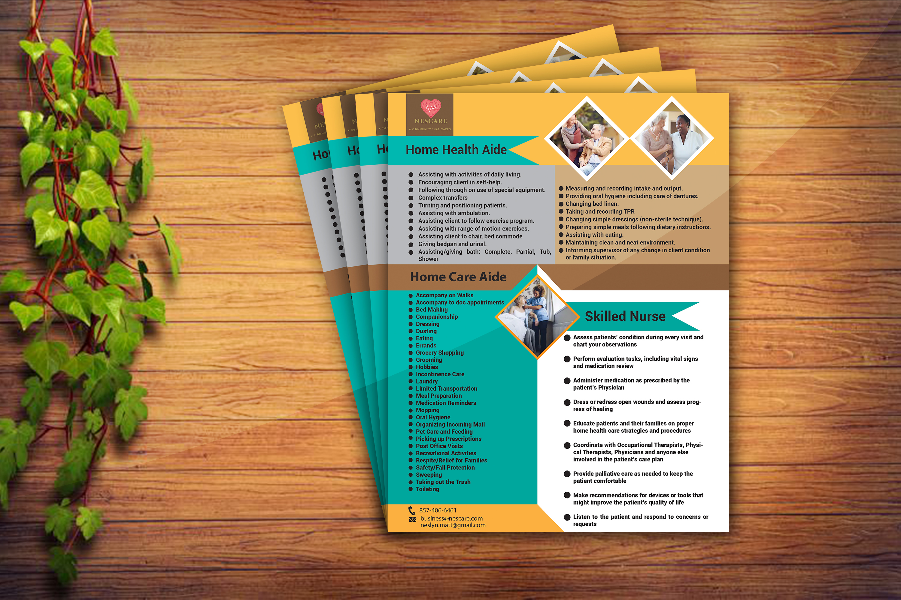 I will design professional flyer for you within one day