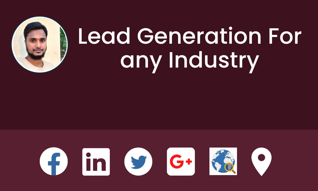  I will do 100 targeted b2b lead generation, email list building, LinkedIn leads