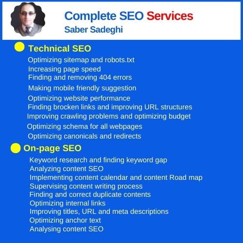 Complete SEO Audit and full monthly report