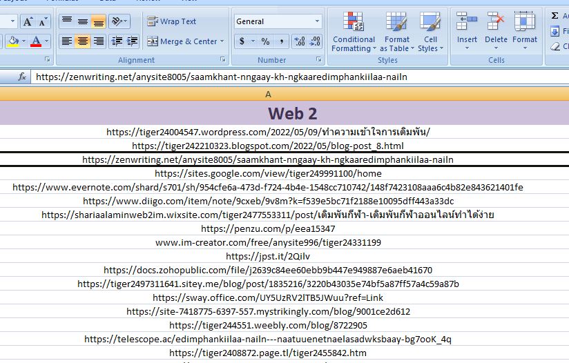 I will do for you web 2.0 with up to 25 unique links