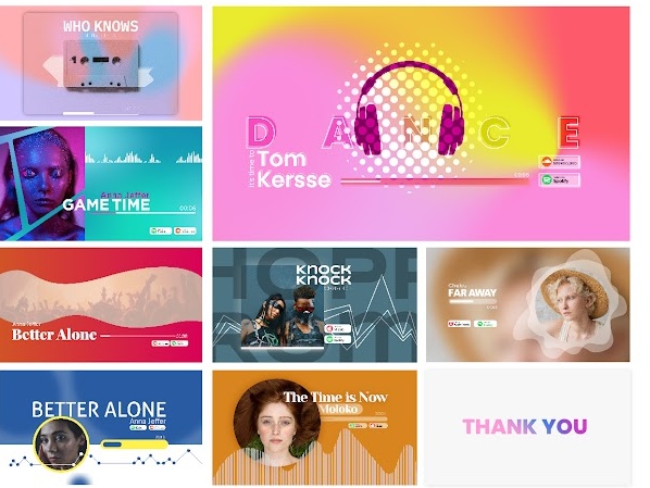 I will create a visualizer for your music