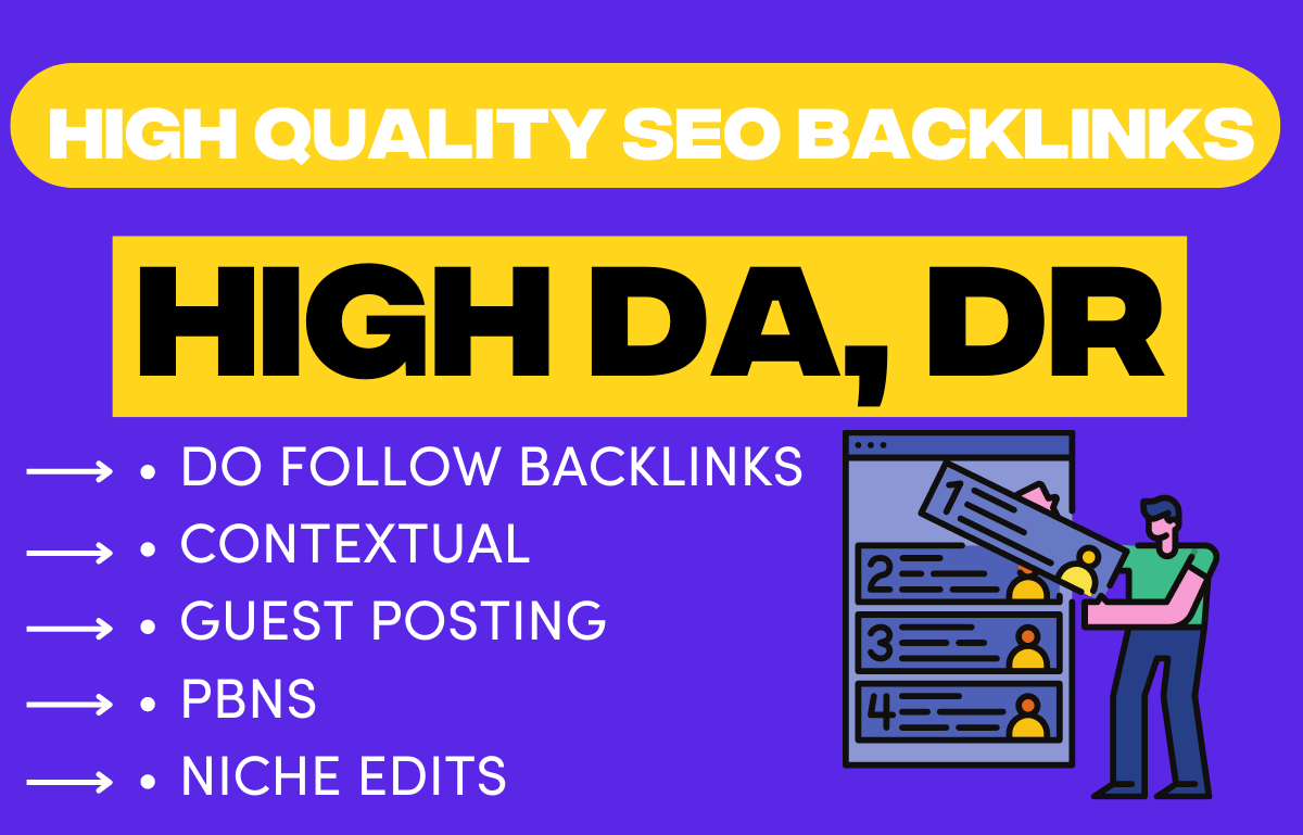 I will build the ultimate high da white hat do follow...