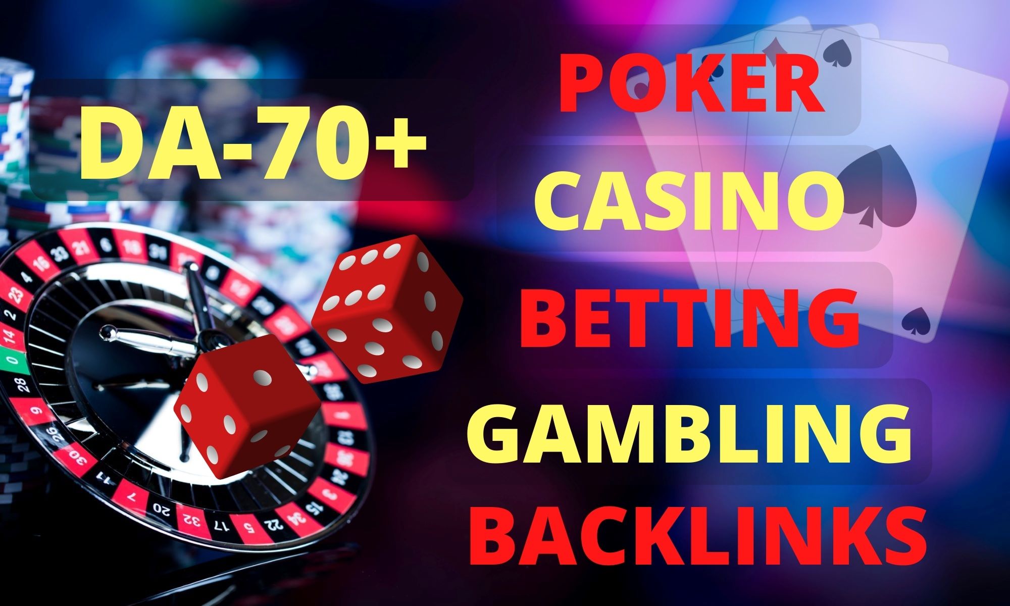 I will rank your gambling, betting, casino-related site With 250 high DA70+ PBN Backlinks