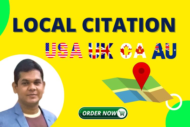 I will Local Citation and Directory submission for USA, UK,CA,AU