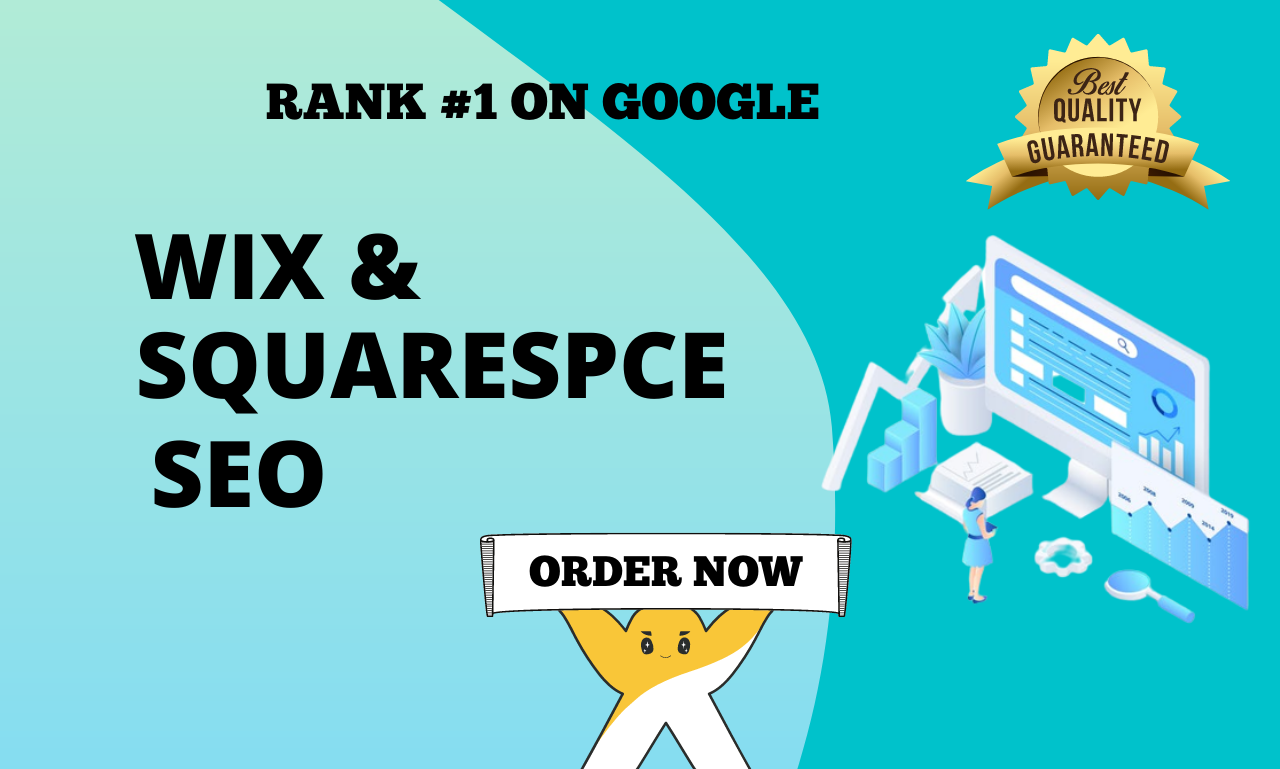 I will do wix, laravel & squarespace SEO for your website's ranking on google's 1st page