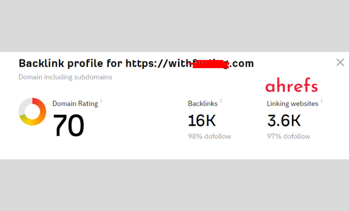 I will increase ahrefs domain rating DR 70 fast